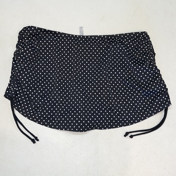 SWIM by Cacique Polka Dot Swim Skort - Picture 5 of 7